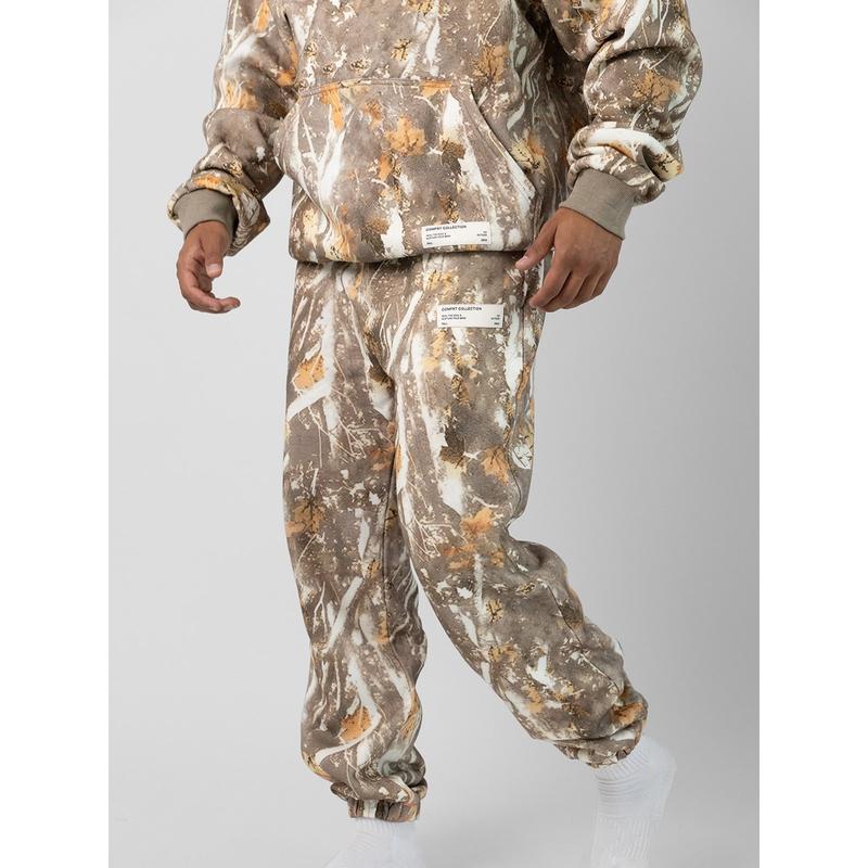 Comfrt Relaxed Fit Camo Joggers | Soft Cotton-Blend Sweatpants with Tapered Leg – Casual Streetwear for Everyday Comfort