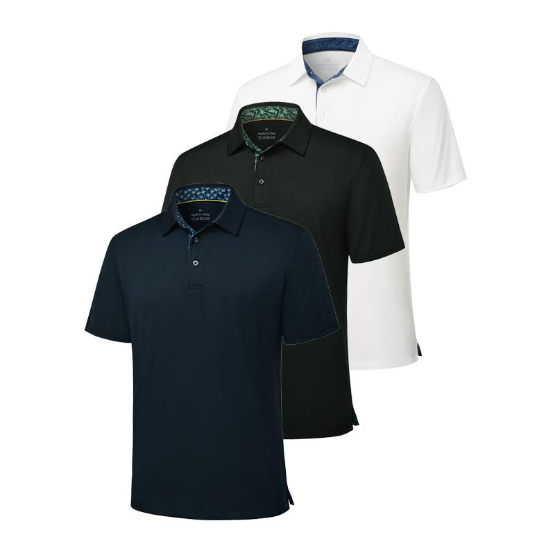 3-Pack Men's Polo Shirts 