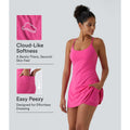 Halara Softlyzero Plush Backless Active Dress | Easy On/Off, Breathable & Stretchy – Perfect for Dance, Spring Days & Everyday Style