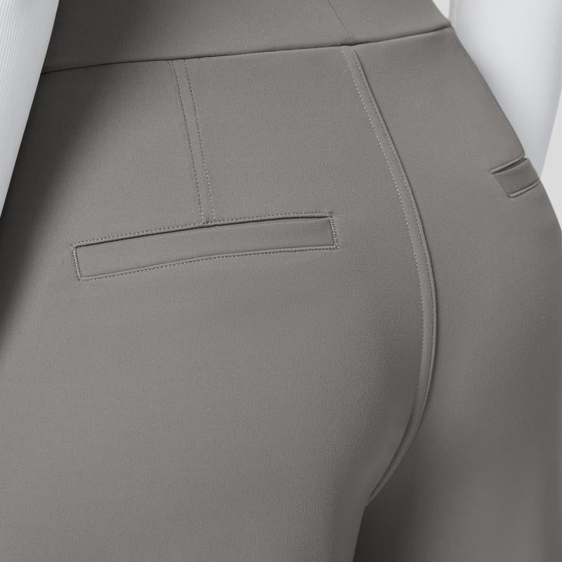 Halara Flex High Waisted Straight Leg Work Pants | Side Pocket Trousers with Stretchy Fabric – Smart Casual Pants for Office & Weekend