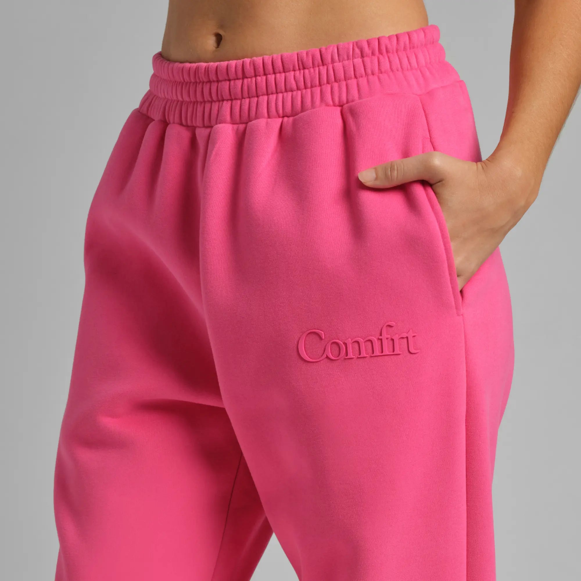 Comfrt Minimalist Straight Leg Sweatpants | Stretchy Athleisure Bottoms with Relaxed Fit – Casual Comfort for Everyday Wear