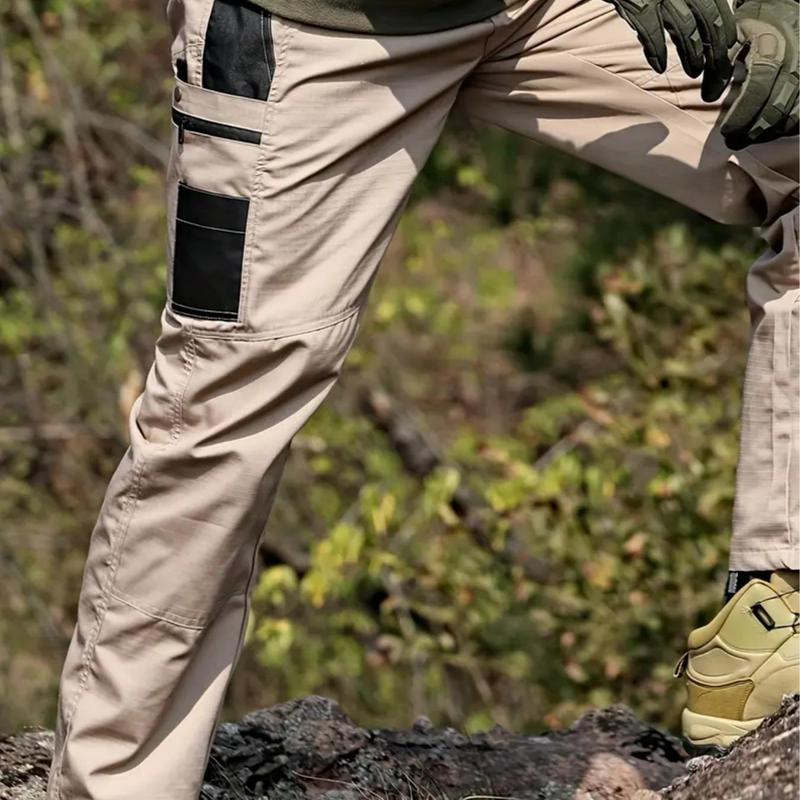 HOMUG Men's Solid Color Tactical Work Pants,230g/m² new fabric，
