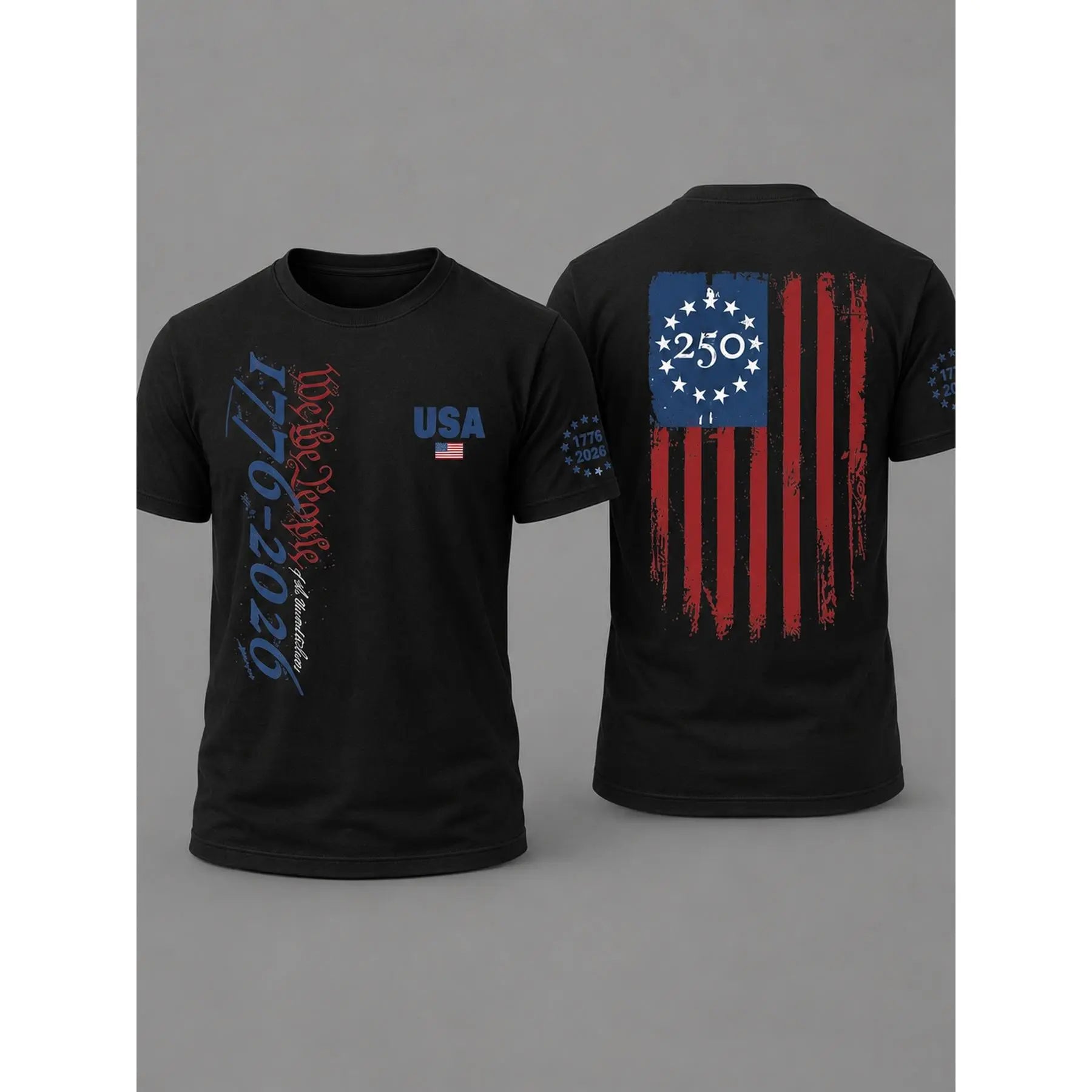 USA Bi50th Anniversary T-Shirt 1776-2026 